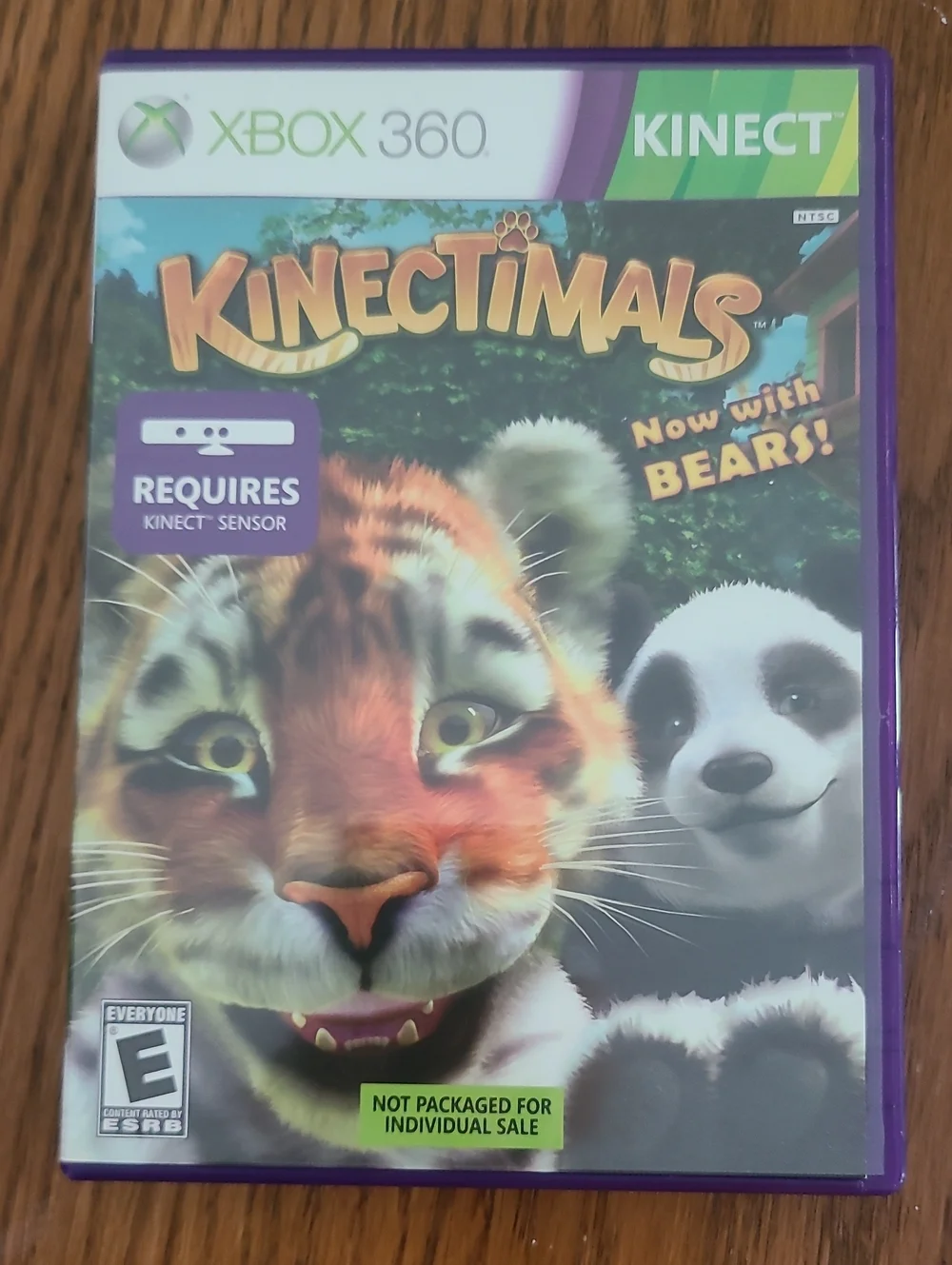 Xbox 360 Kinectimals Video Game- 2011